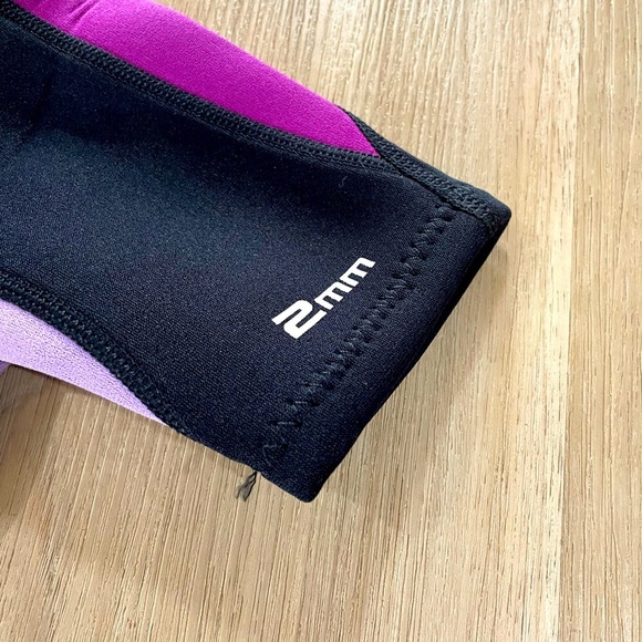 BARE Manta Kids Purple & Black Wetsuit Size 8yrs - Picture 5 of 10